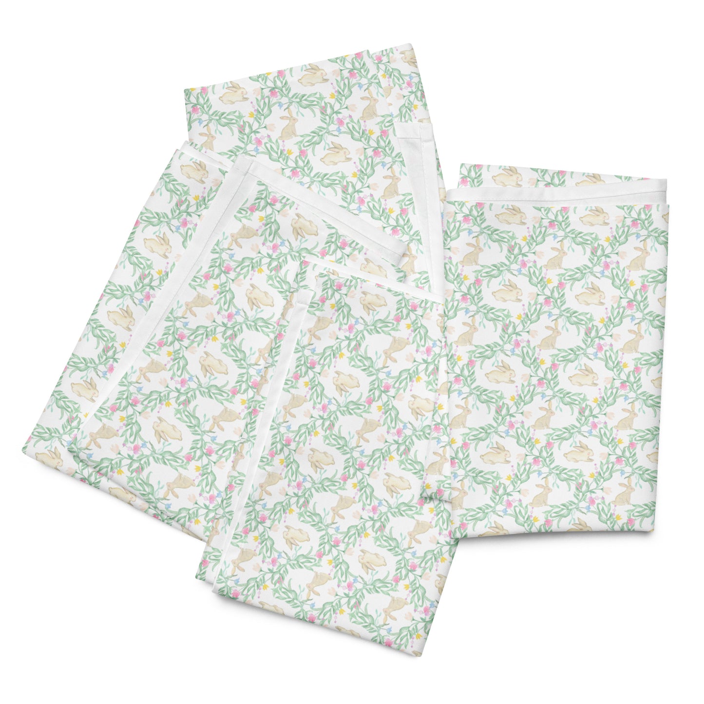 Hoppy Easter Cloth Dinner Napkins (Set of 4)