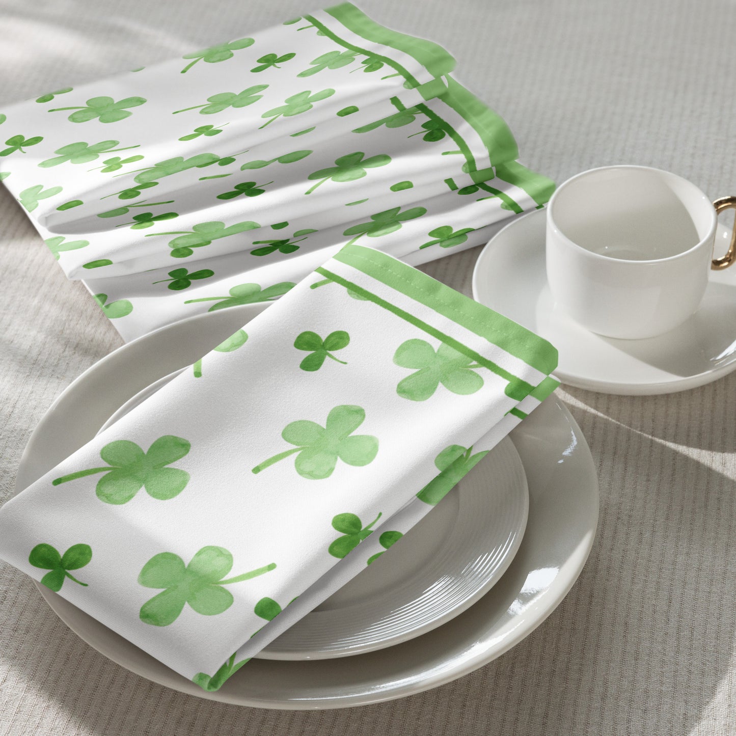 Lucky You Cloth Dinner Napkins (Set of 4)