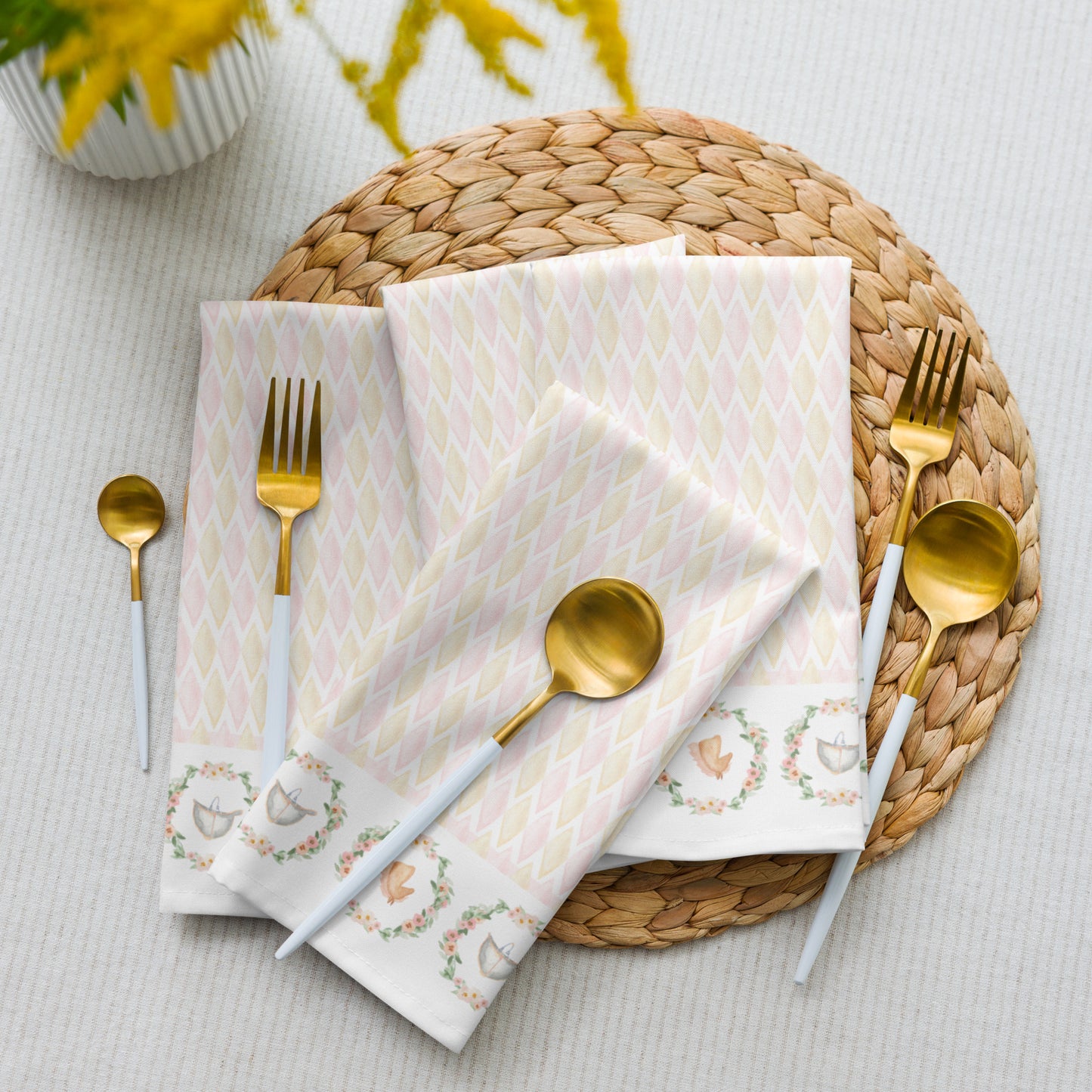 Derby Days Cloth Dinner Napkins (Set of 4)