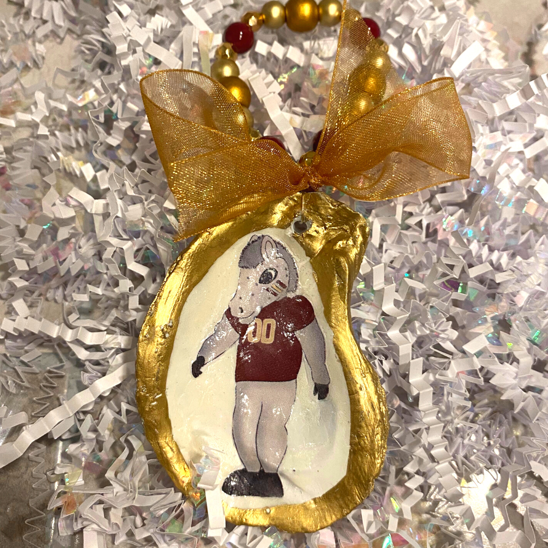 Mascot Series: Florida State Oyster Ornament