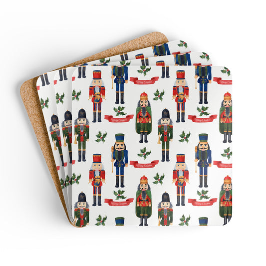 Nutcracker Coaster Set (Set of 4)