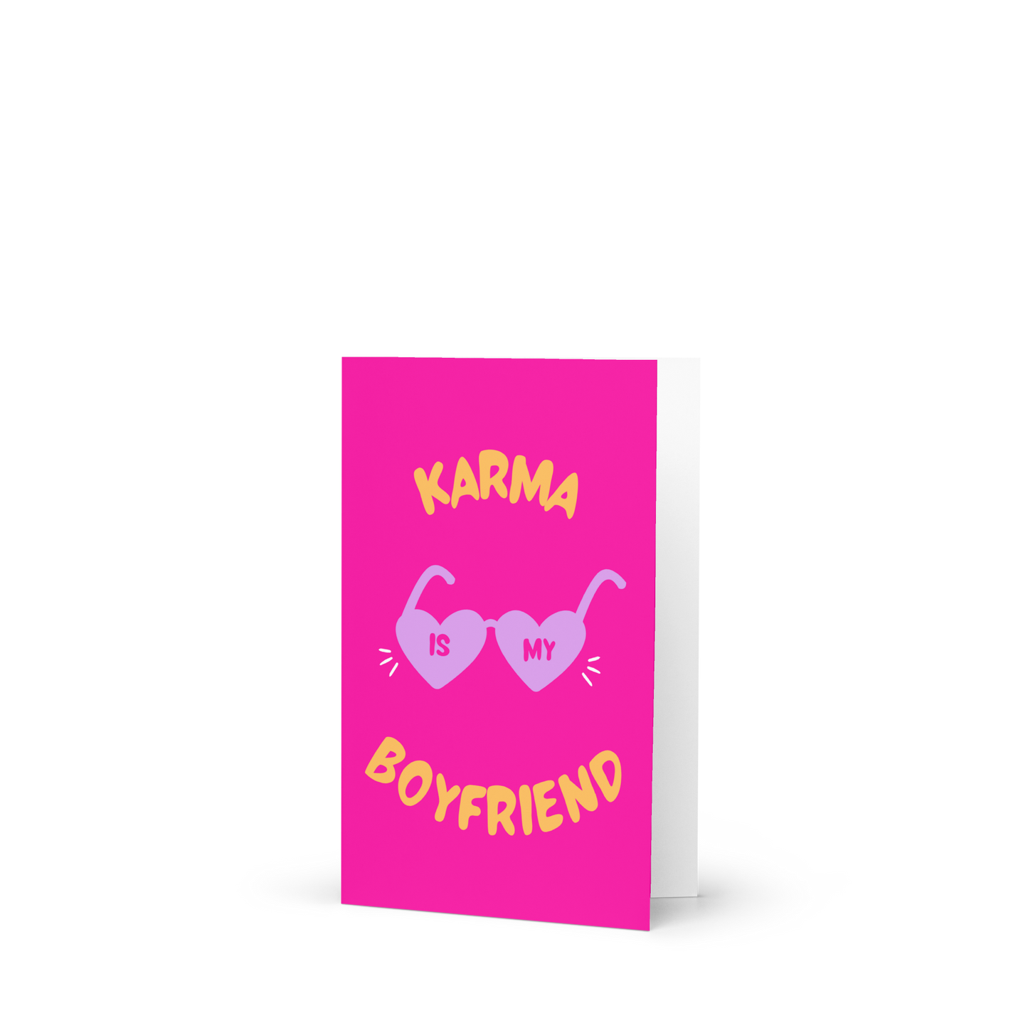 Karma is my Boyfriend Swiftie Galentine's Day Card