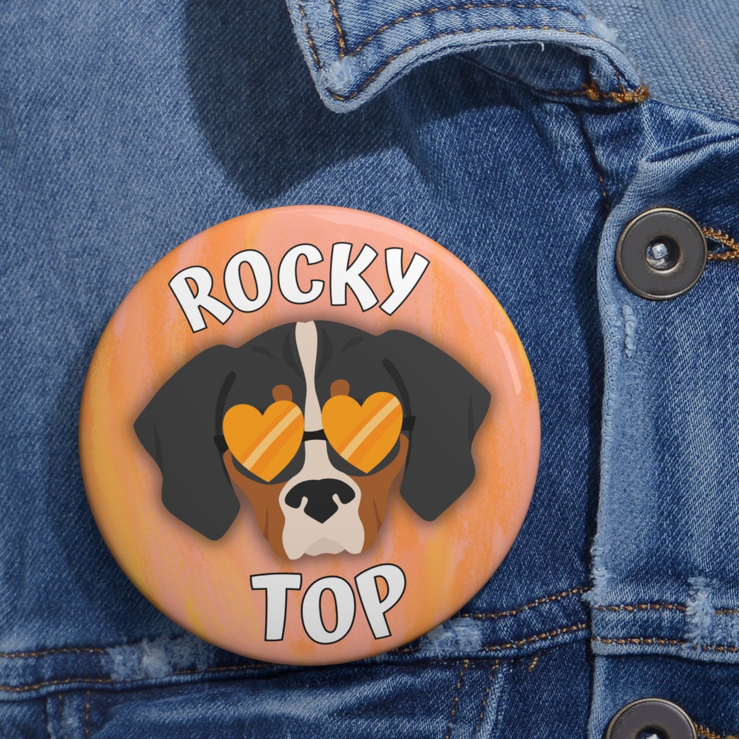 Rocky Top Smokey Gameday Pin