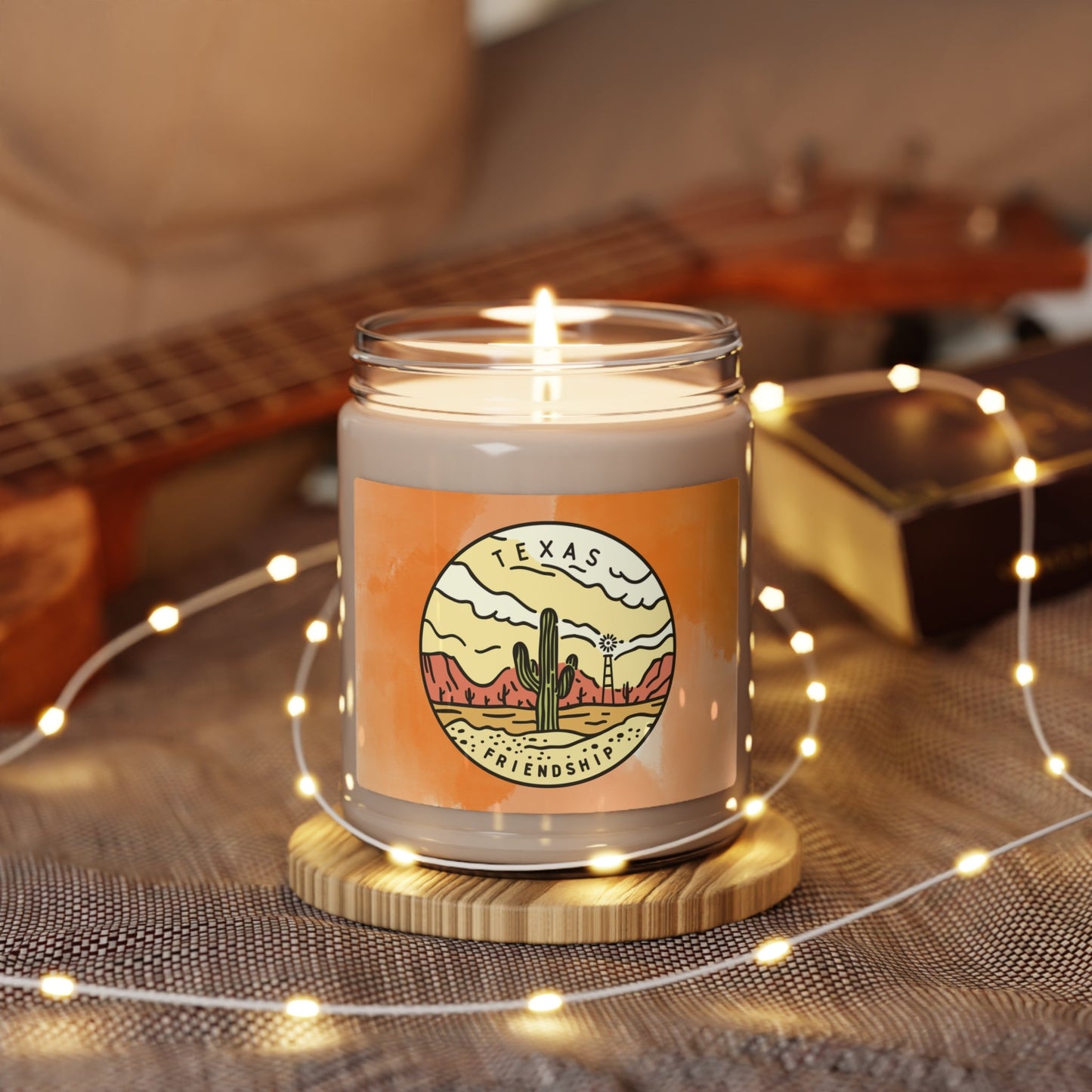 Texas Scented Soy Candle, 9oz