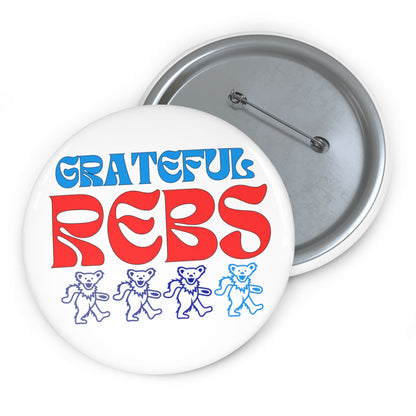 Grateful Rebs Gameday Pin