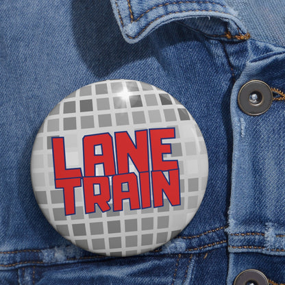 Lane Train Disco Gameday Pin