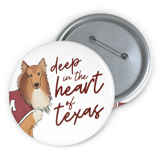 Deep in the Heart of Texas Gameday Pin