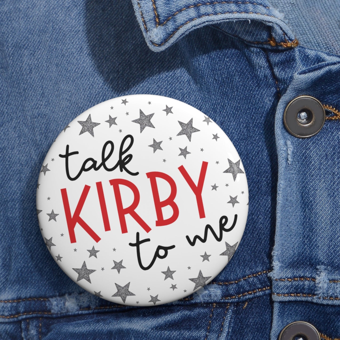 Talk Kirby to Me Gameday Pin