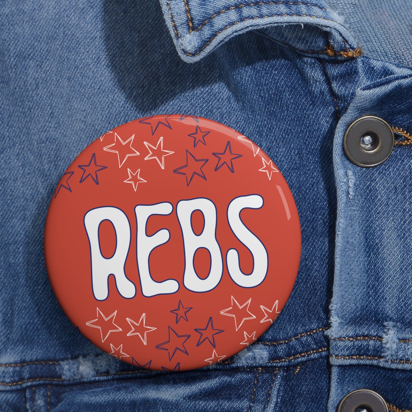 Rebs Gameday Pin