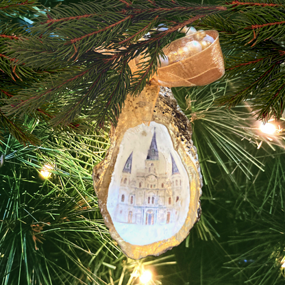 St. Louis Cathedral Oyster Ornament