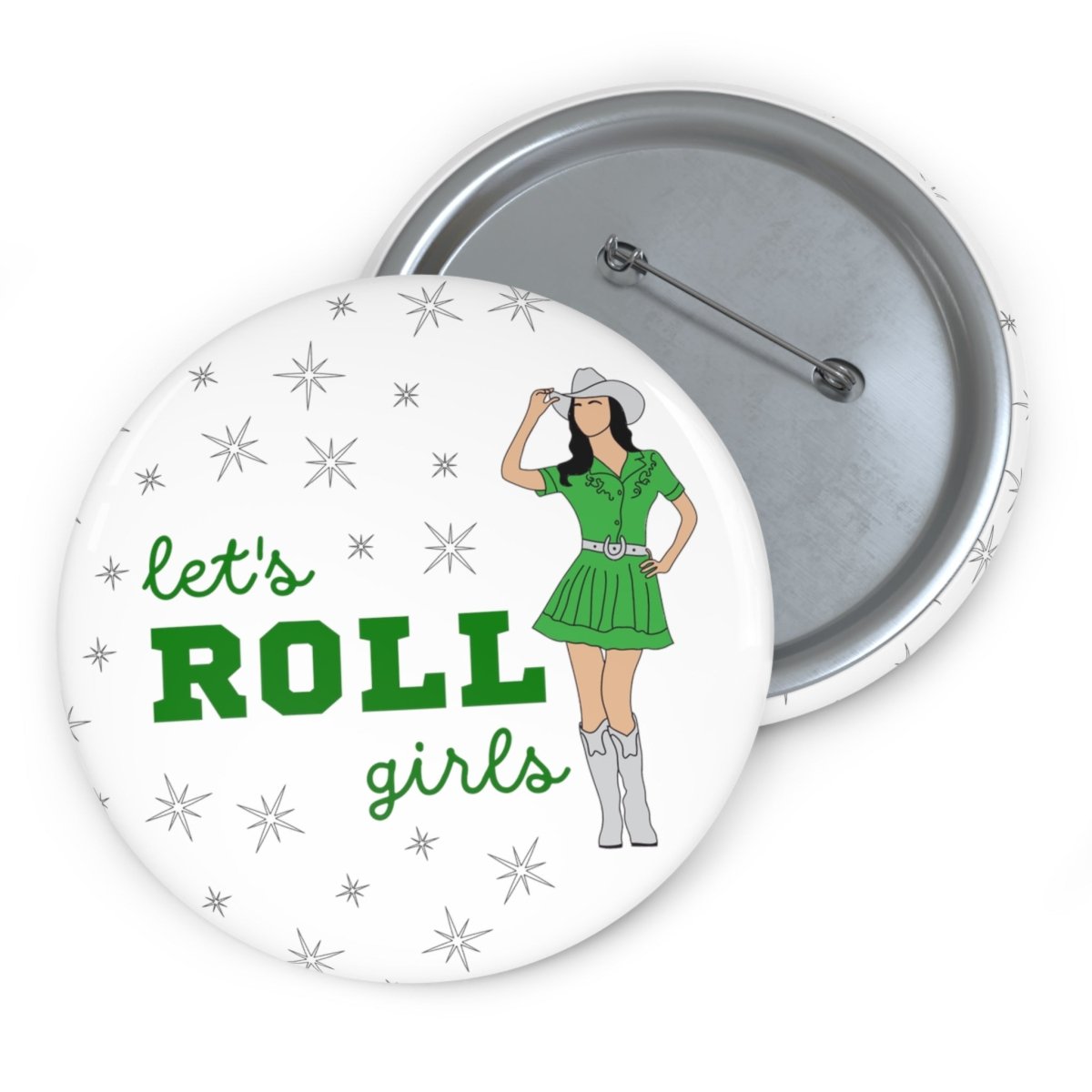 Let's Roll Girls Gameday Pin - YaySoiree