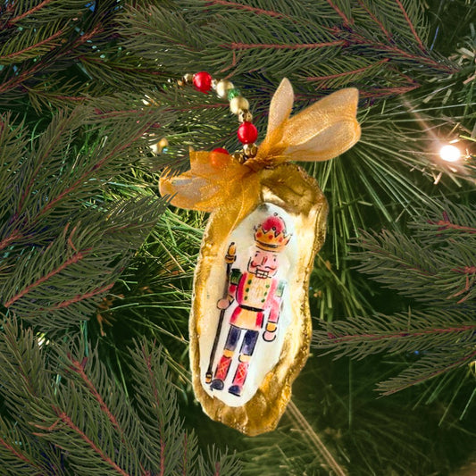 Nutcracker Oyster Ornament - YaySoiree