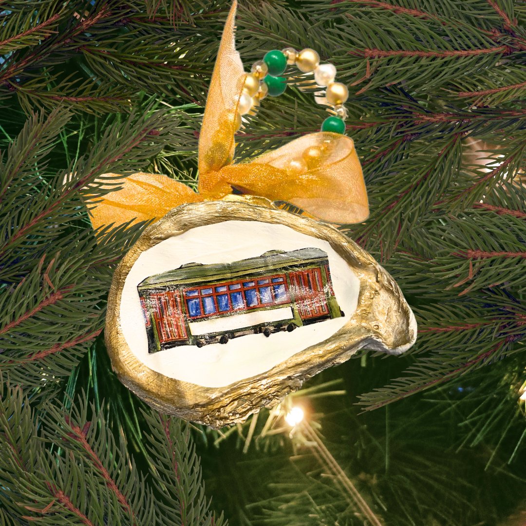 Streetcar Oyster Ornament - YaySoiree